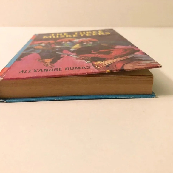 Vtg 1974 The Three Musketeers Alexandre Dumas Childrens Press Hardcover - Picture 5 of 16